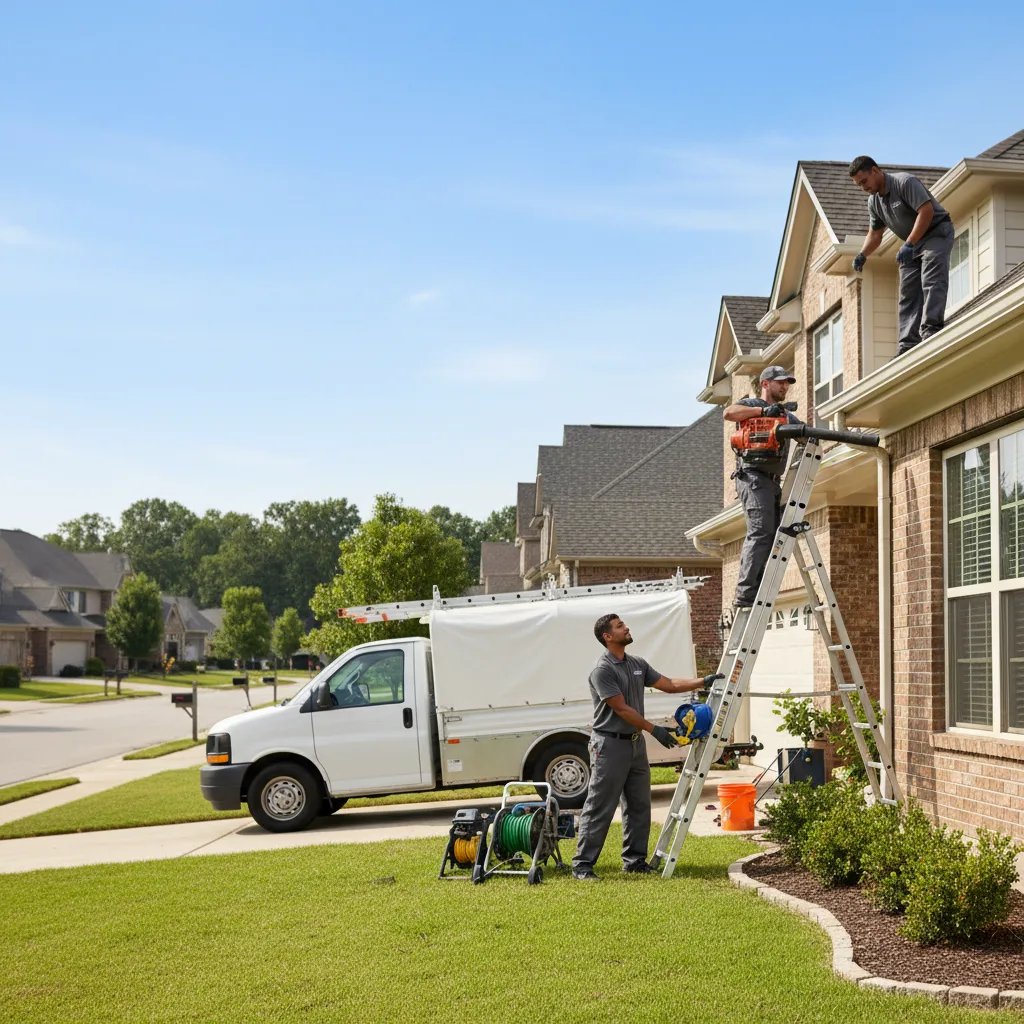Home Gutter Service in Pittsburg, OK near me